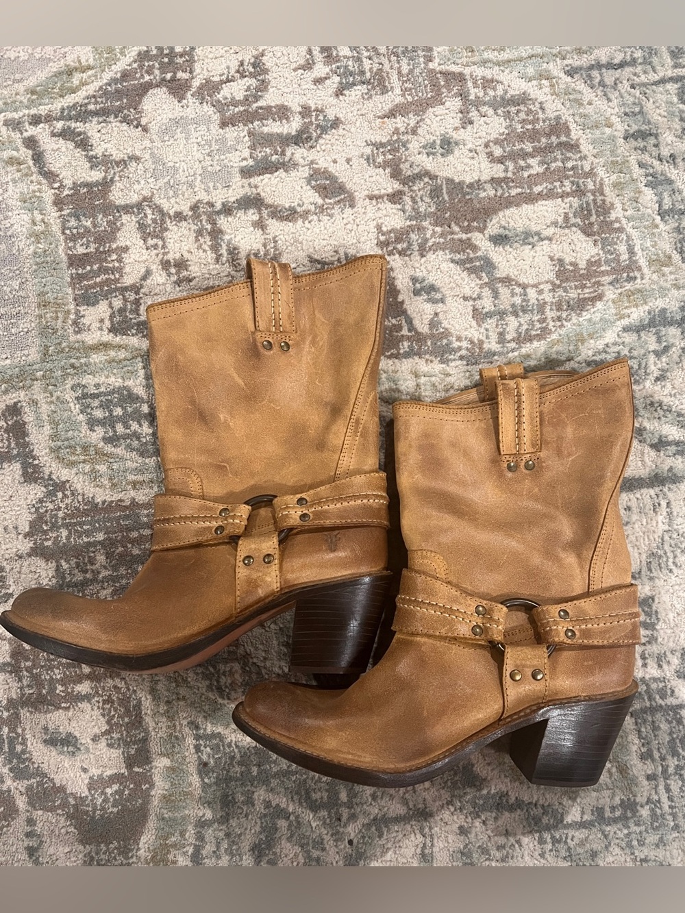 Frye Carmen Harness Short Boot